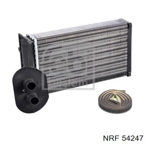 Радиатор печки 54247 NRF