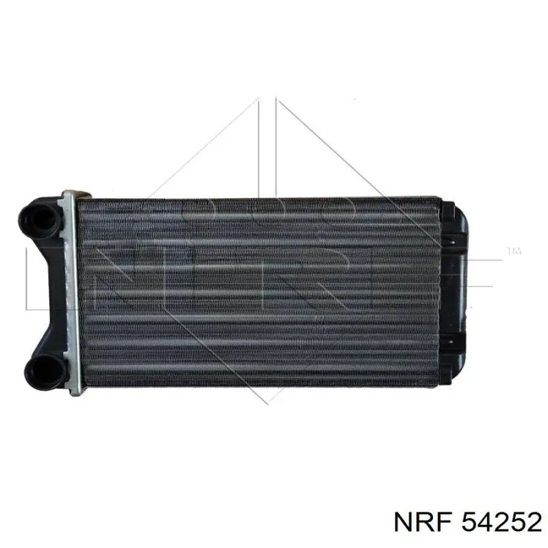 Radiador de calefacción 54252 NRF