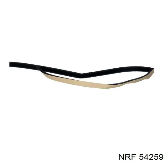 Радиатор печки (отопителя) NRF 54259 цена, от 28.02 USD