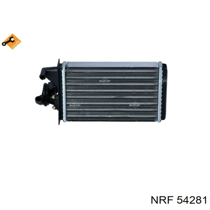 Radiador de calefacción 54281 NRF