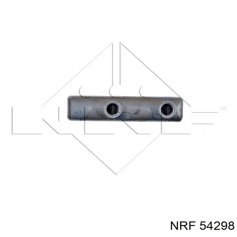 54298 NRF радиатор печки