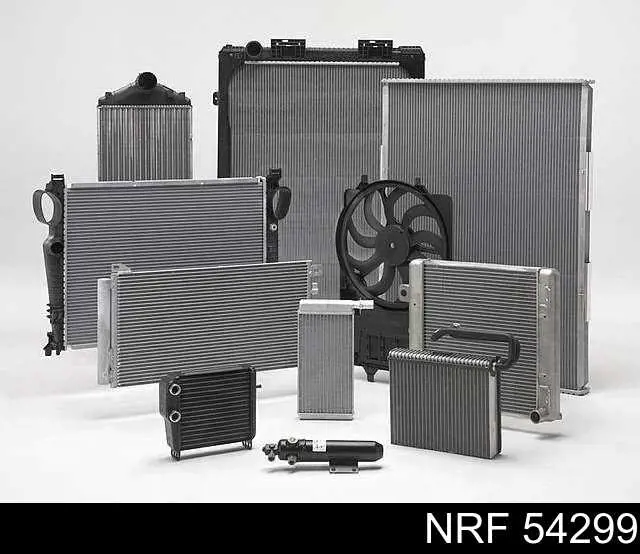 54299 NRF радиатор печки