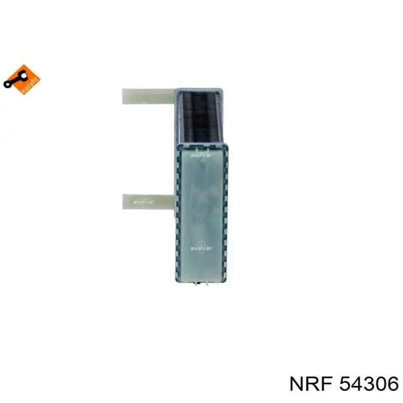 Radiador de calefacción trasero 54306 NRF