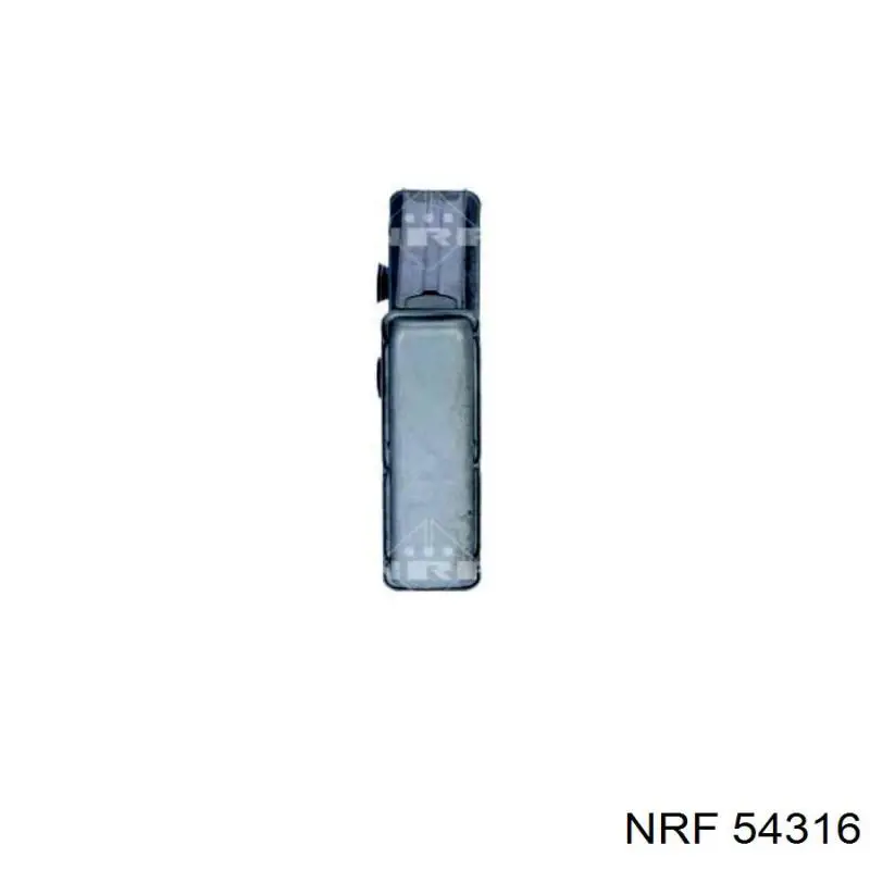 Radiador de calefacción 54316 NRF