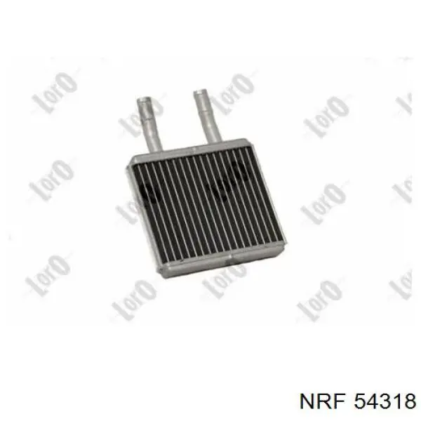 54318 NRF радиатор печки