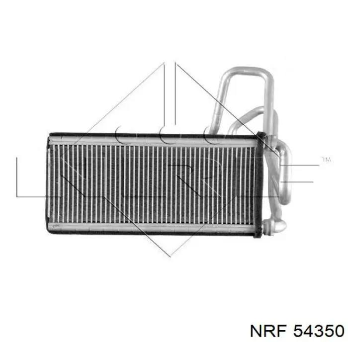 Шланг радиатора отопителя (печки), сдвоенный 811556 VALEO