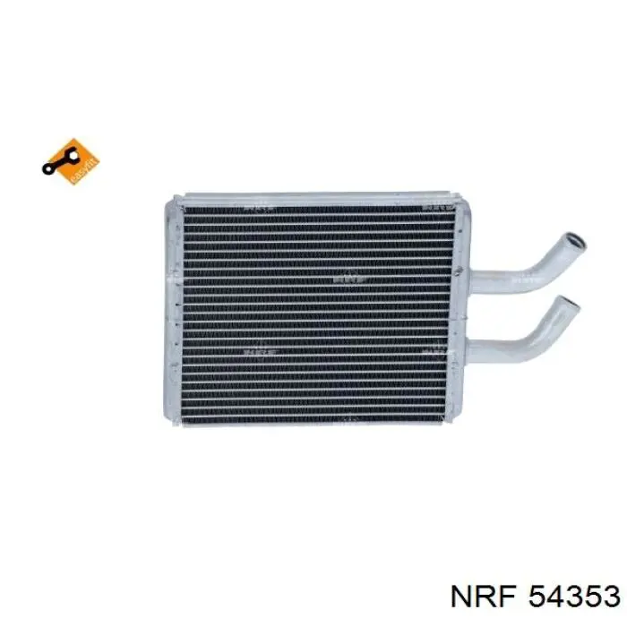 Radiador de calefacción 54353 NRF