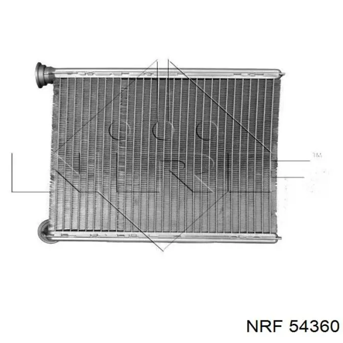 Radiador de calefacción 54360 NRF