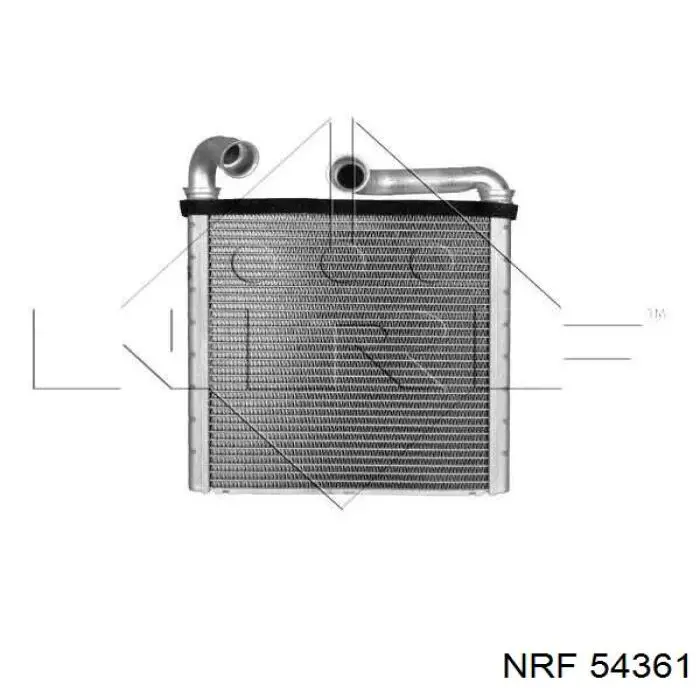 Радиатор печки D6A008TT Thermotec