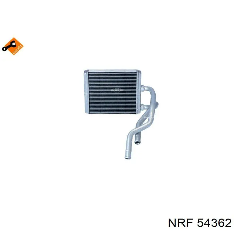 Радиатор печки (отопителя) на Nissan X-Trail T31