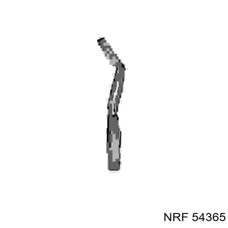 Radiador de calefacción 54365 NRF