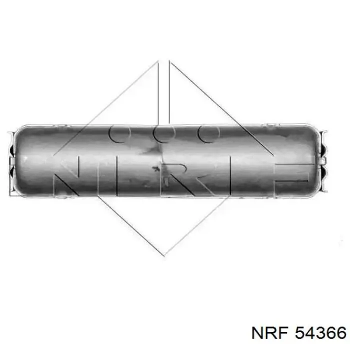 Радиатор печки FP52N243 FPS