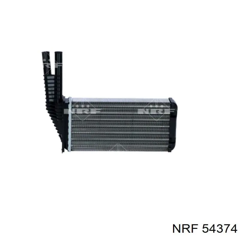 Радиатор печки (отопителя) на Citroen C1 I 
