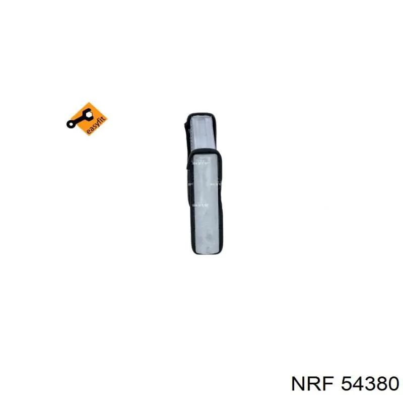 Radiador de calefacción 54380 NRF