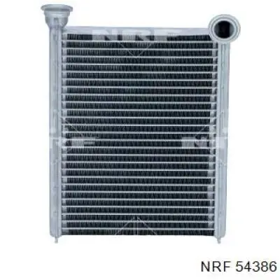 54386 NRF Радиатор отопителя салона