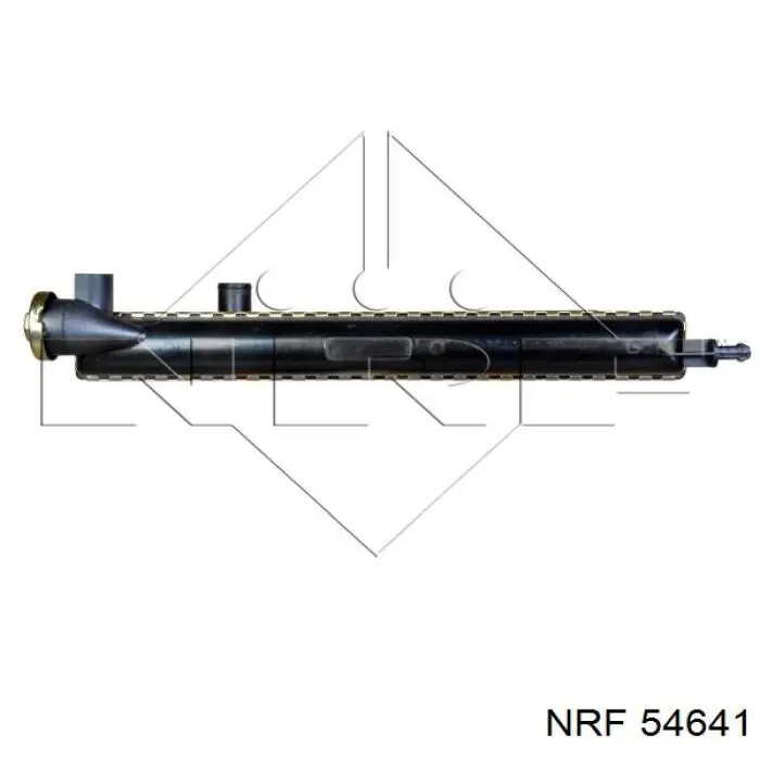 Radiador refrigeración del motor 54641 NRF