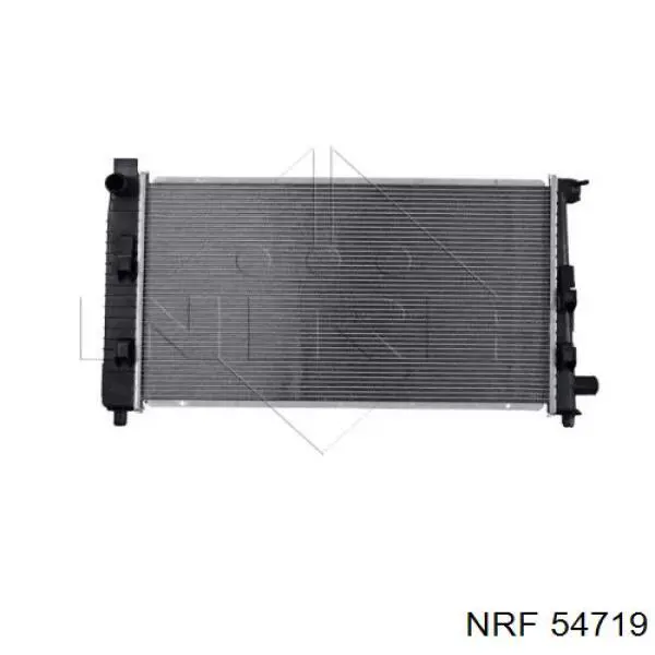 Radiador refrigeración del motor 54719 NRF