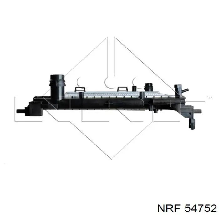 Купить 54752 NRF Радиатор водяной