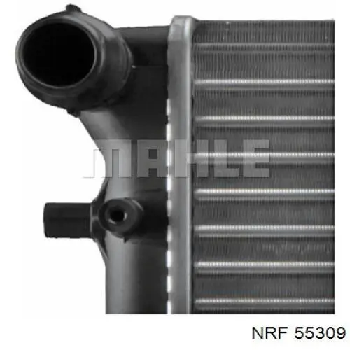 55309 NRF радиатор