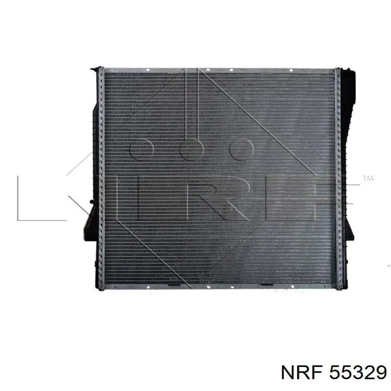 Radiador refrigeración del motor 55329 NRF