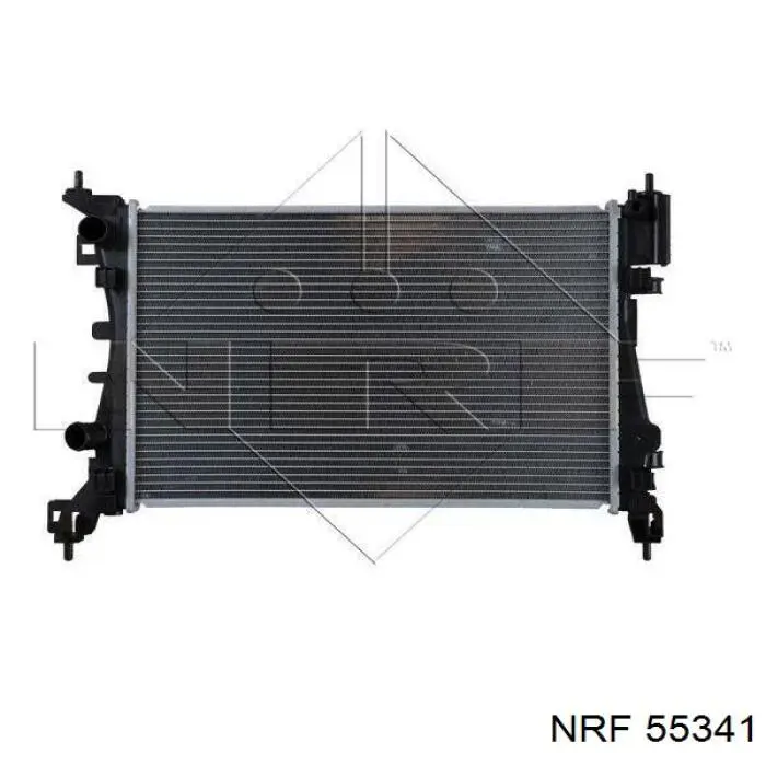 Radiador refrigeración del motor 55341 NRF