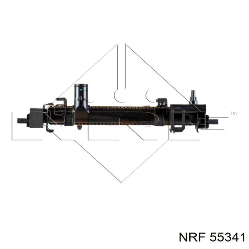 Радиатор 55341 NRF