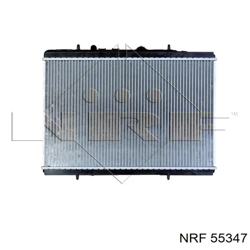 55347 NRF радиатор