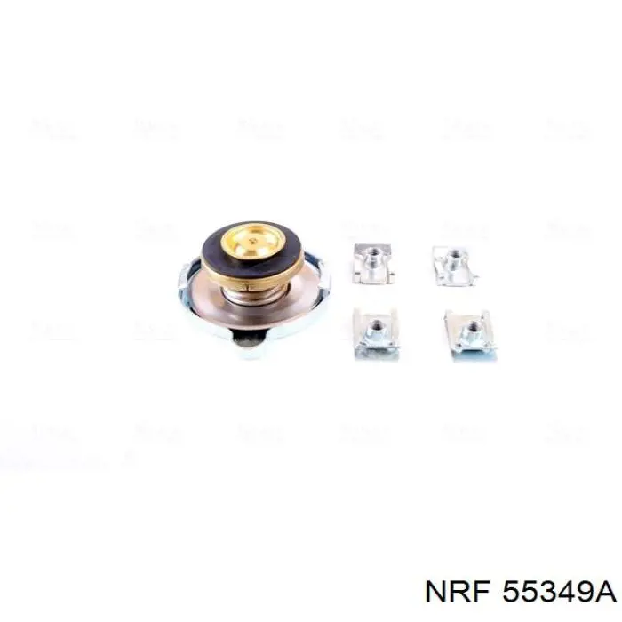 Купить 55349A NRF Радиатор водяной