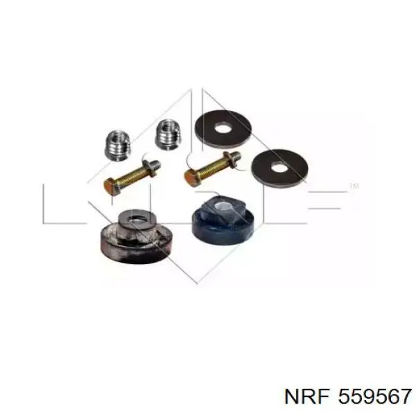 Radiador refrigeración del motor 559567 NRF