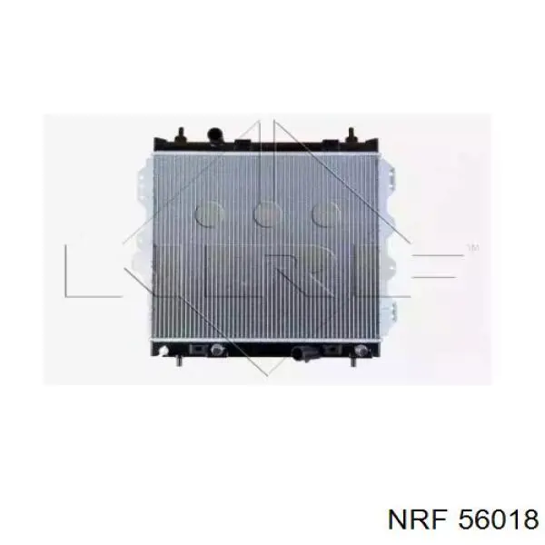 Radiador refrigeración del motor 56018 NRF