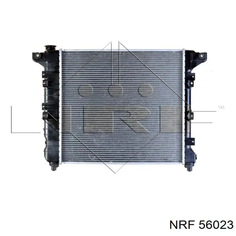 Купить 56023 NRF Радиатор водяной