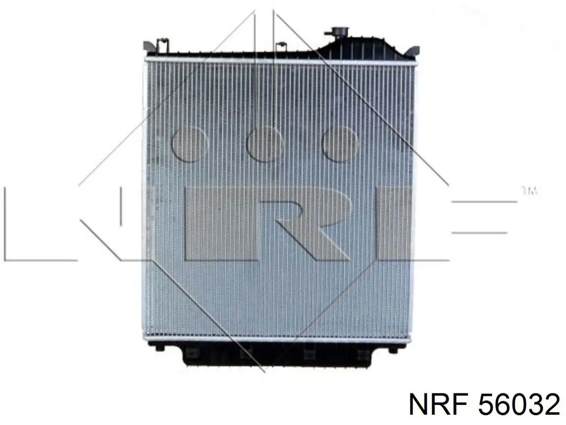 Radiador refrigeración del motor 56032 NRF