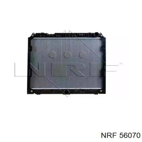 Radiador refrigeración del motor 56070 NRF