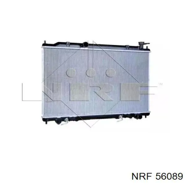 Radiador refrigeración del motor 56089 NRF