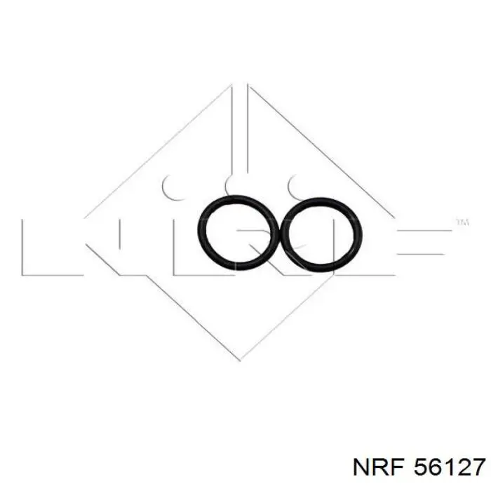 Купить 56127 NRF Радиатор водяной