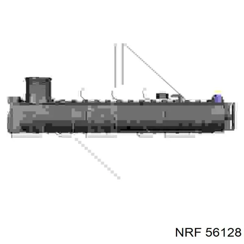 Радиатор охлаждения двигателя NRF 56128 цена, от 100.97 USD