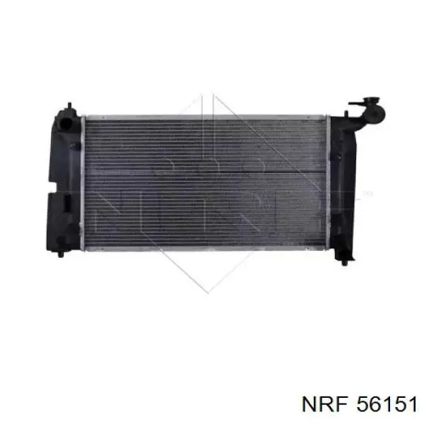 Radiador refrigeración del motor 56151 NRF