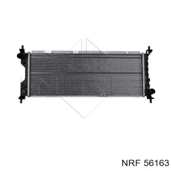 Radiador refrigeración del motor 56163 NRF