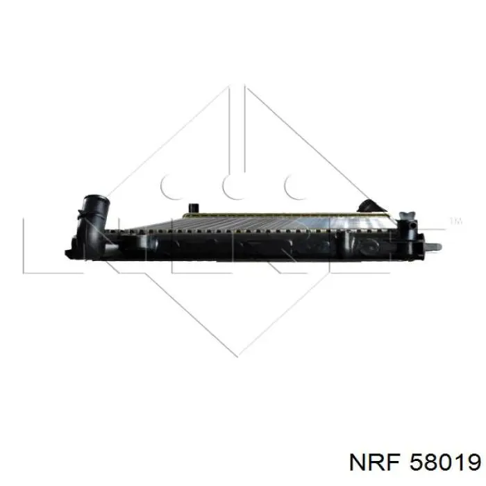 58019 NRF Радиатор основной