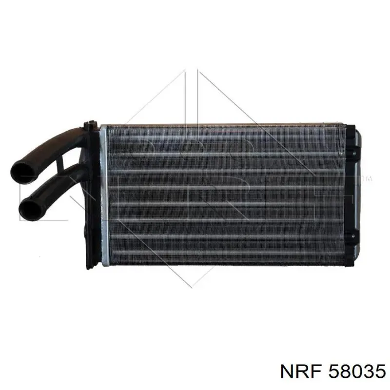 58035 NRF радиатор печки