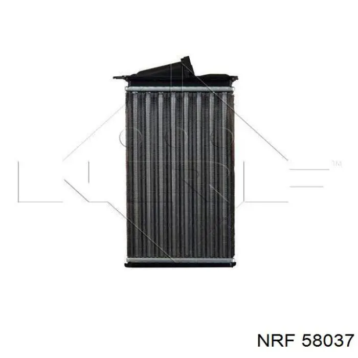 58037 NRF радиатор печки