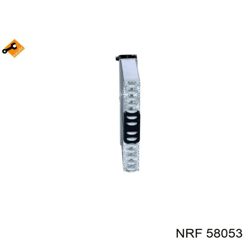 Радиатор печки (отопителя) NRF 58053 цена, от 52.99 USD