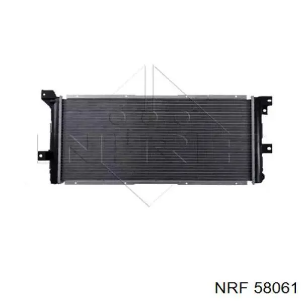 Radiador refrigeración del motor 58061 NRF