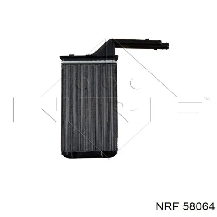 Радиатор печки 71143 Nissens