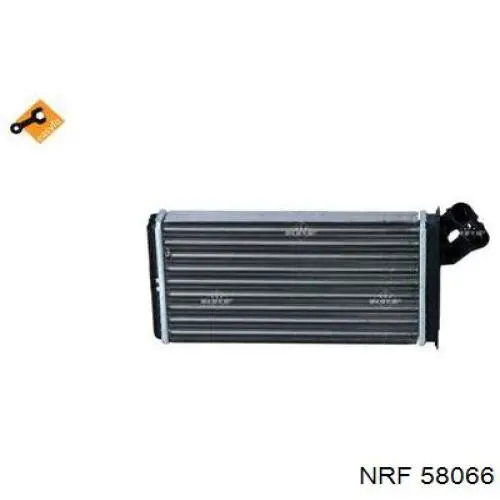 58066 NRF радиатор печки