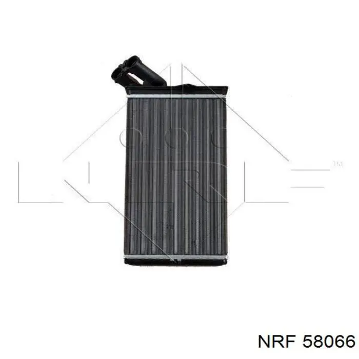 Радіатор пічки (обігрівача) 58066 NRF