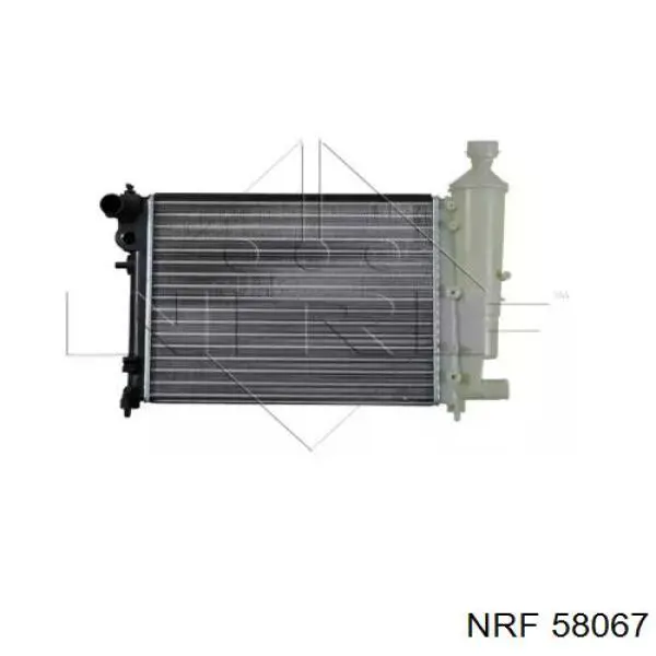 Купить 58067 NRF Радиатор водяной