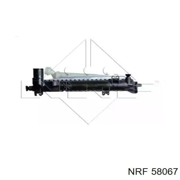 Радиатор 58067 NRF