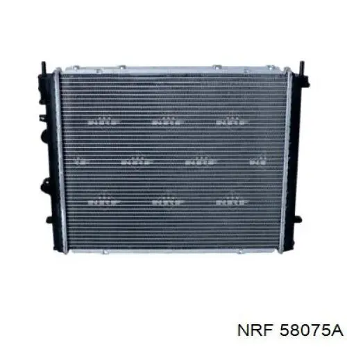 Радиатор охлаждения двигателя NRF 58075A цена, от 74.56 USD