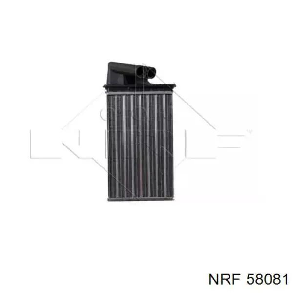 Радиатор печки (отопителя) NRF 58081 цена, от 17.85 USD